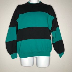 Vintage Patterned Pullover Sweater